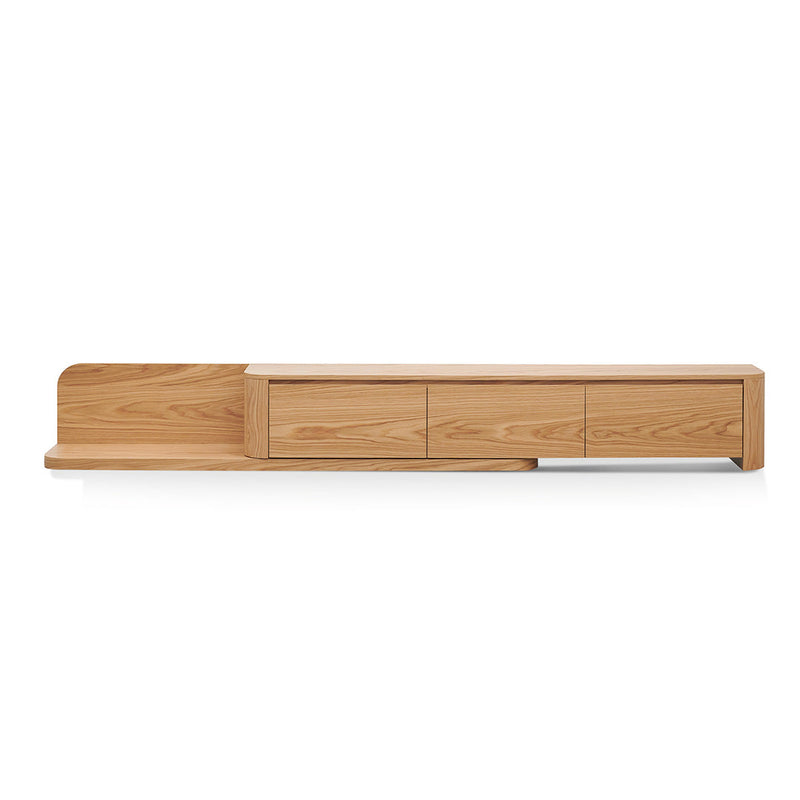 CTV8485-CN Expandable TV Entertainment Unit - Natural Oak
