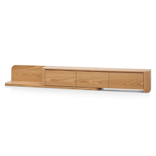 CTV8485-CN Expandable TV Entertainment Unit - Natural Oak