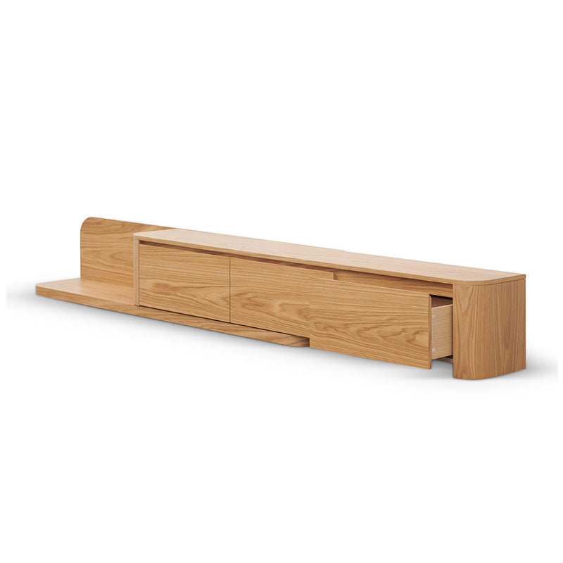 CTV8485-CN Expandable TV Entertainment Unit - Natural Oak