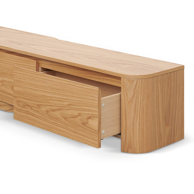 CTV8485-CN Expandable TV Entertainment Unit - Natural Oak