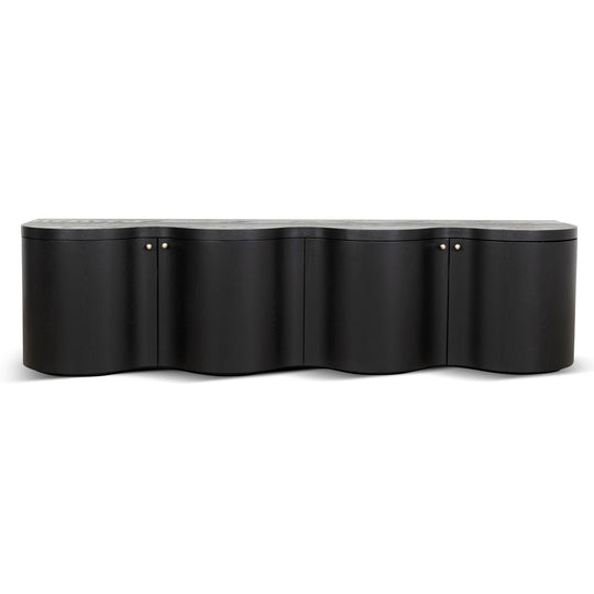 CTV8708-VA 2.15m TV Entertainment Unit - Textured Espresso Black