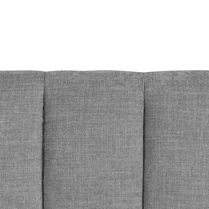 CBD6930-MI Wide Base Queen Sized Bed Frame - Flint Grey