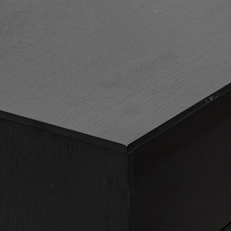 CDT2918-DW 160cm Sideboard with Drawers - Black Oak