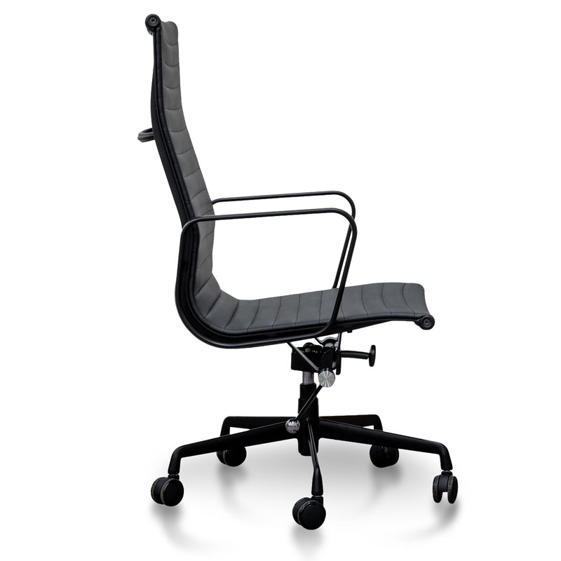 COC2970-YS - Executive Leather Office Chair - Full Black