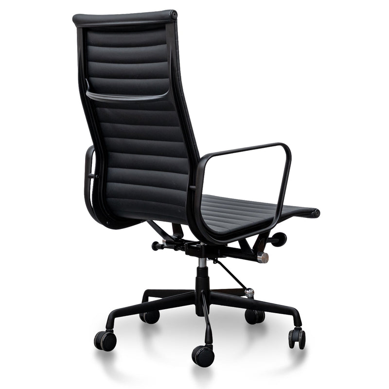 COC2970-YS - Executive Leather Office Chair - Full Black