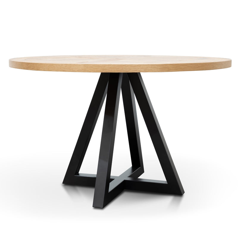 CDT2801-VN Round Dining Table - Oak