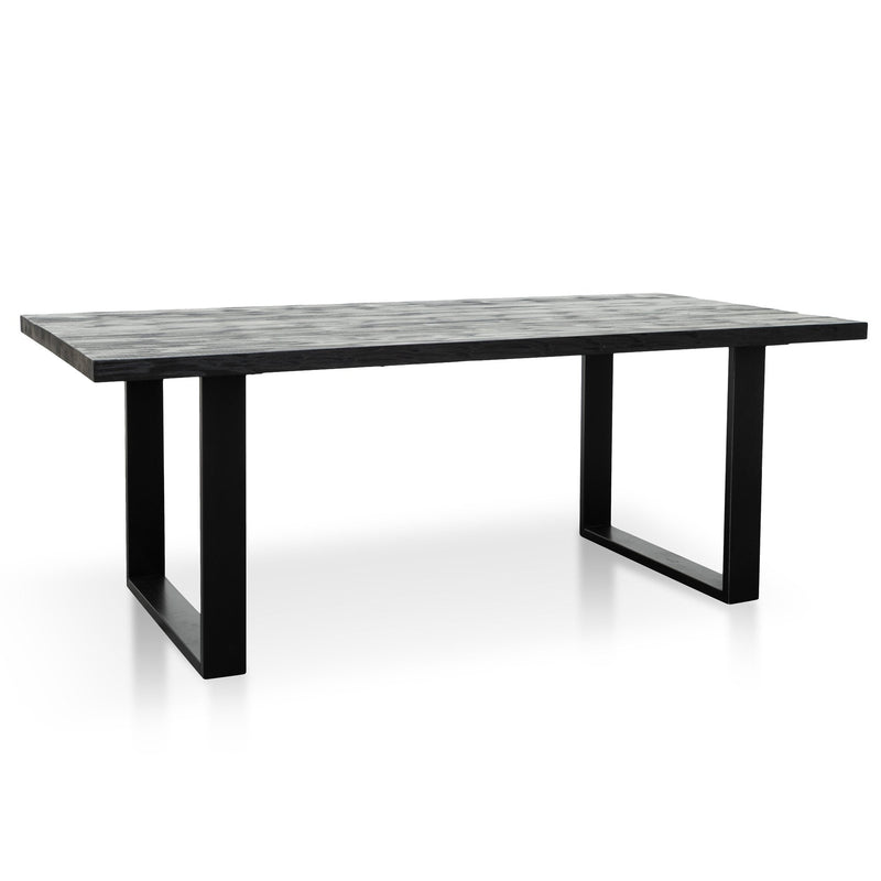 CDT2796-NI - 2M Reclaimed Dining Table - Black