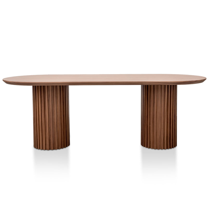 CDT2885-CN 2.2m Dining Table - Walnut