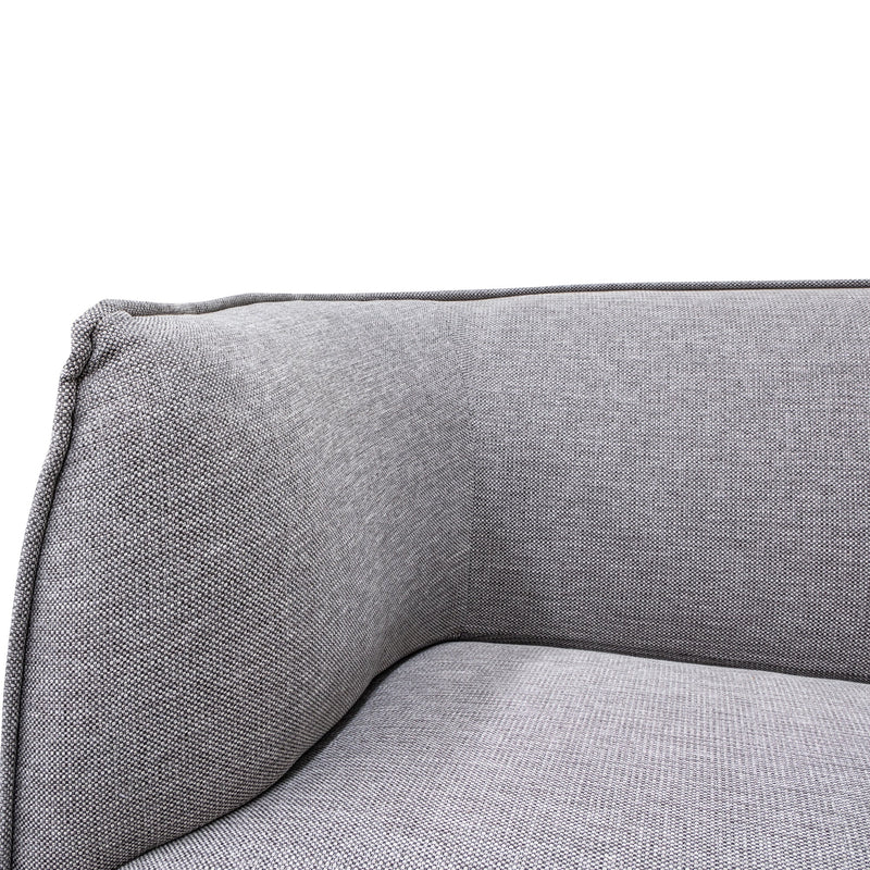 CLC2874-KSO 2 Seater Fabric Sofa- Graphite Grey