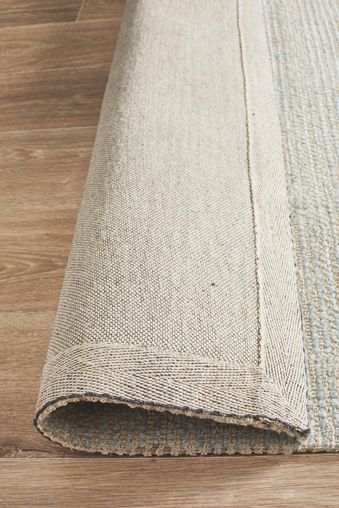 Allure Sky Cotton Rayon Rug