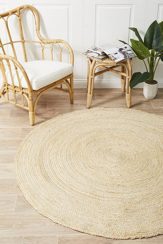 Rug Culture Atrium Polo Round Bleach