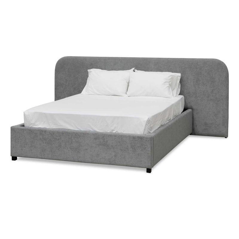 CBD6590-MI Queen Bed Frame - Flint Grey - DISCONTINUED