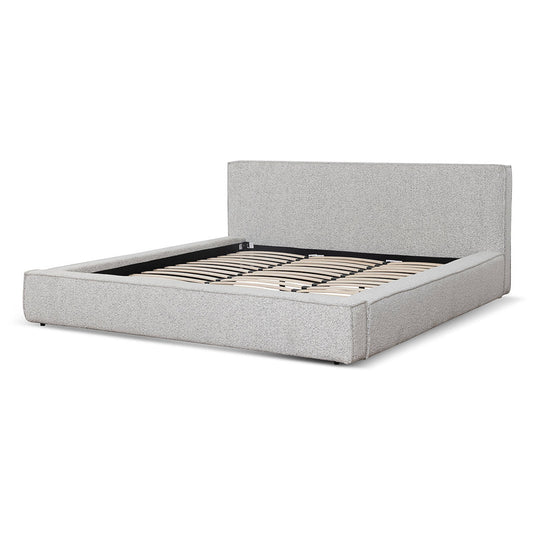 CBD6900-YO King Sized Bed Frame - Pepper Boucle