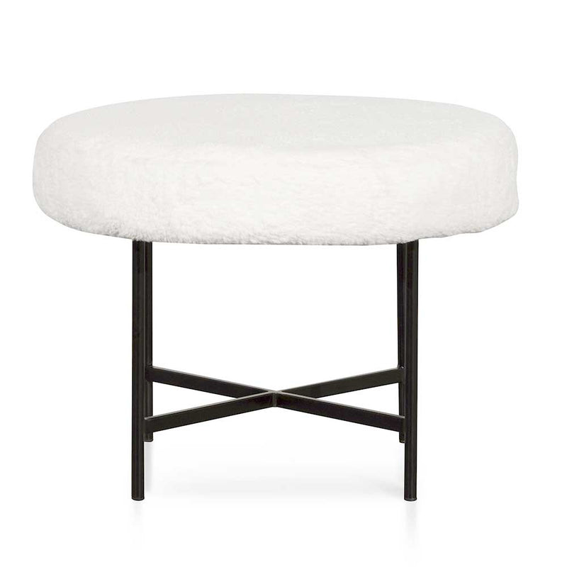 CBS6473-NI 48cm Low Stool - White