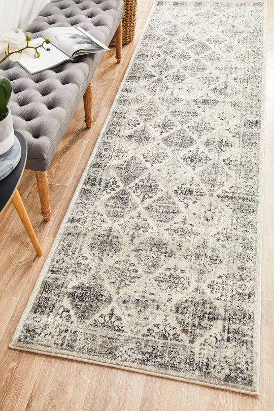 Rug Culture Century 999 Grey Runner Rug