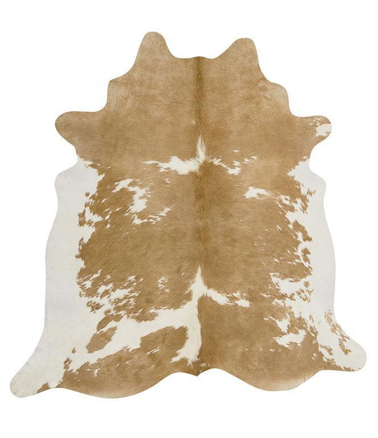 Rug Culture Exquisite Natural Cow Hide Beige White
