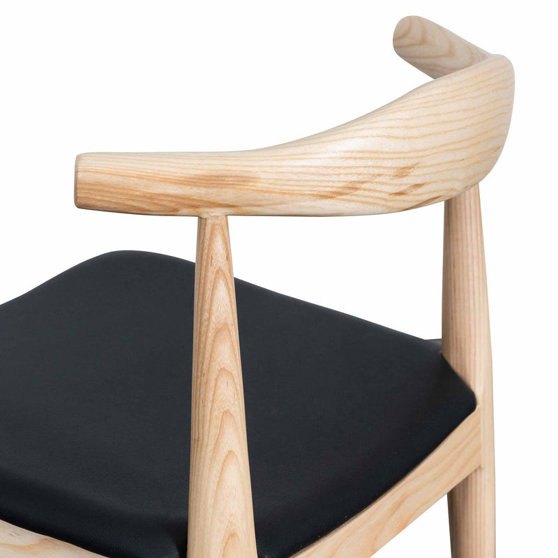 CDC179 Elbow Dining Chair - Natural Ash