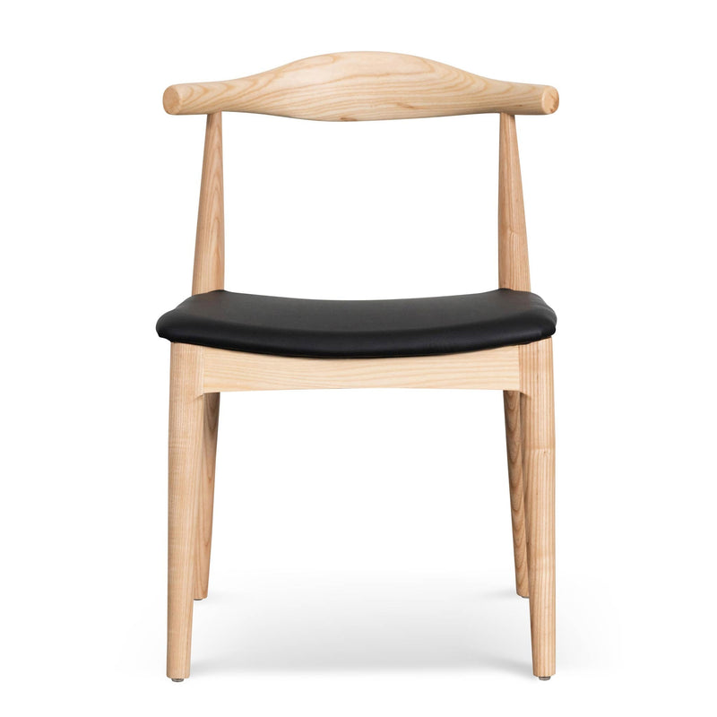 CDC179 Elbow Dining Chair - Natural Ash