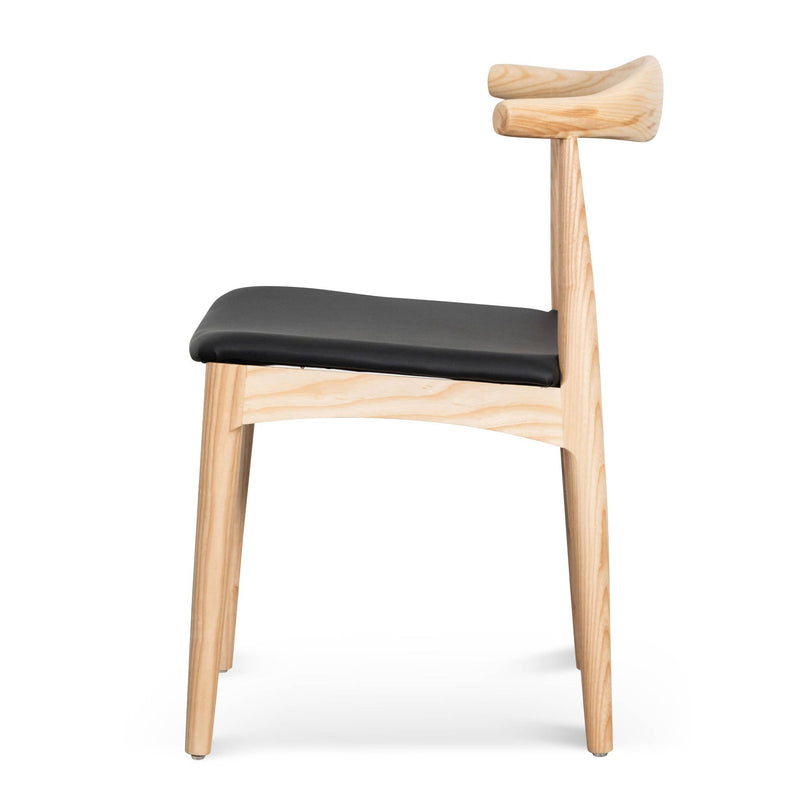 CDC179 Elbow Dining Chair - Natural Ash