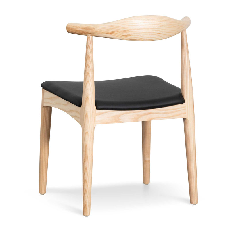 CDC179 Elbow Dining Chair - Natural Ash