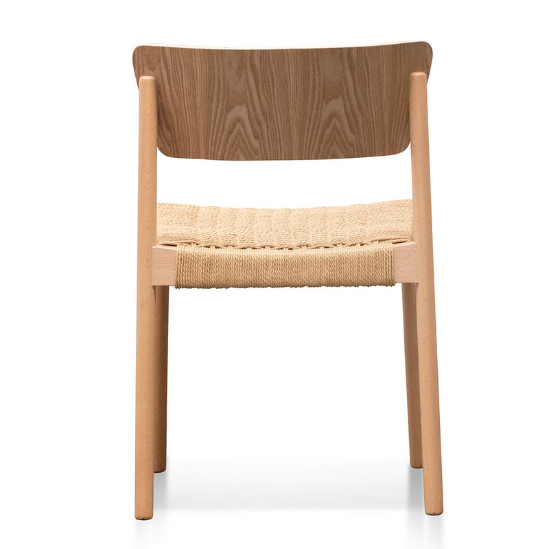 CDC6803-SD Rope Seat Dining Chair - Natural