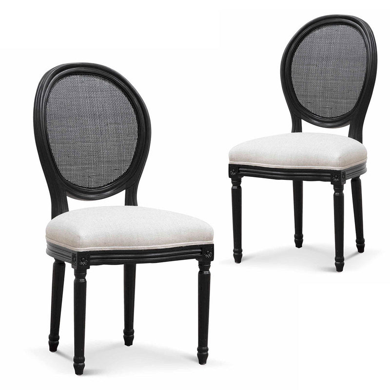 CDC6809-CH Dining Chair - Sand White (Set of 2)