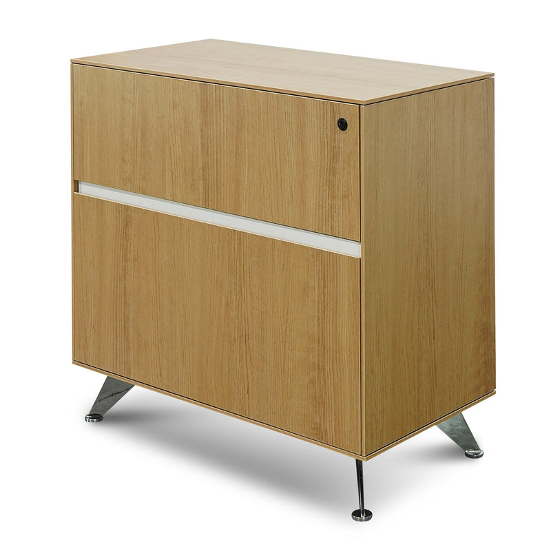 DT2753-SN 2 Drawer Lateral Filing Cabinet - Natural