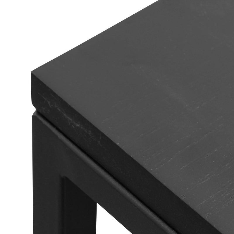 CDT6601-KD 1.6m Console Table - Full Black