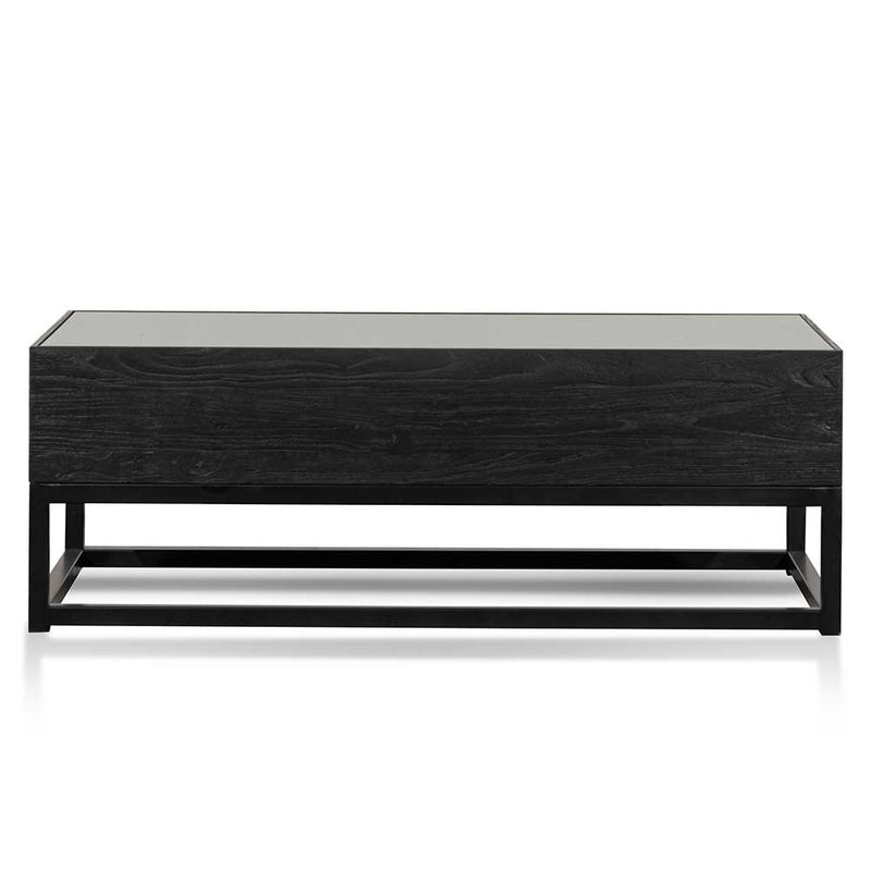 CDT6639-NI 1.2m Elm Coffee Table - Full Black