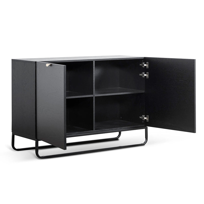 CDT6712-CN 1.2m Wooden Sideboard - Black