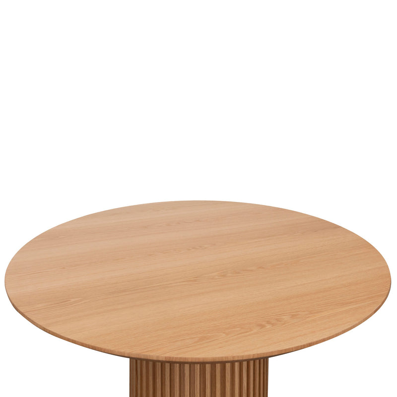 CDT6985-CN 1.5m Wooden Round Dining Table - Natural