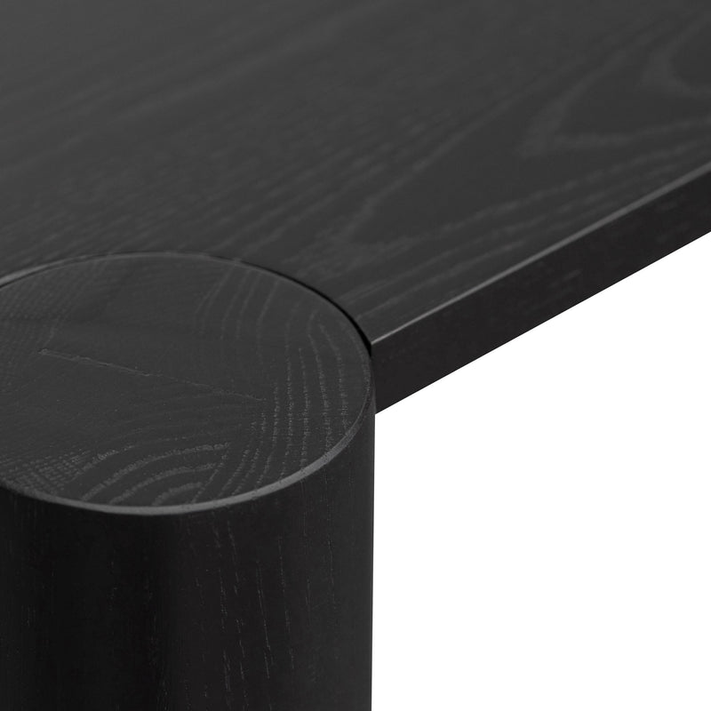 CDT8176-KD 1.5m Console Table - Full Black