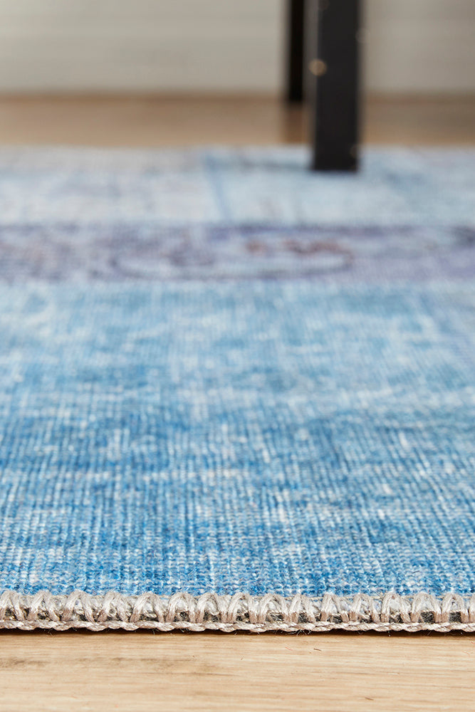 Illusions 121 Denim Runner Rug