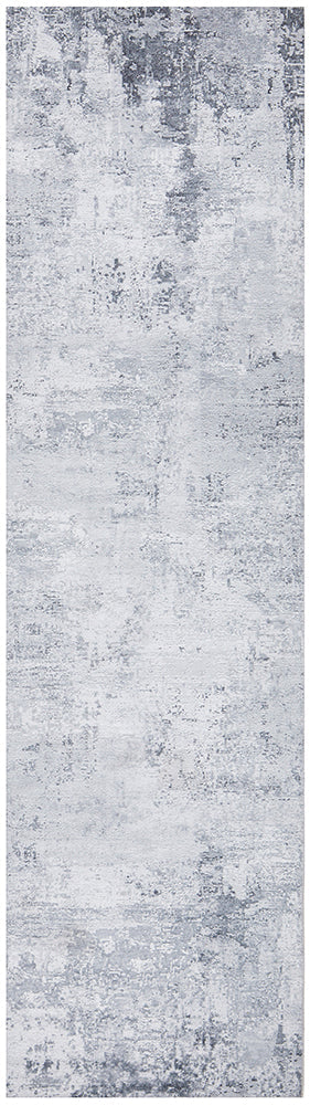 Rug Culture Illusions 156 Silver Runner Rug