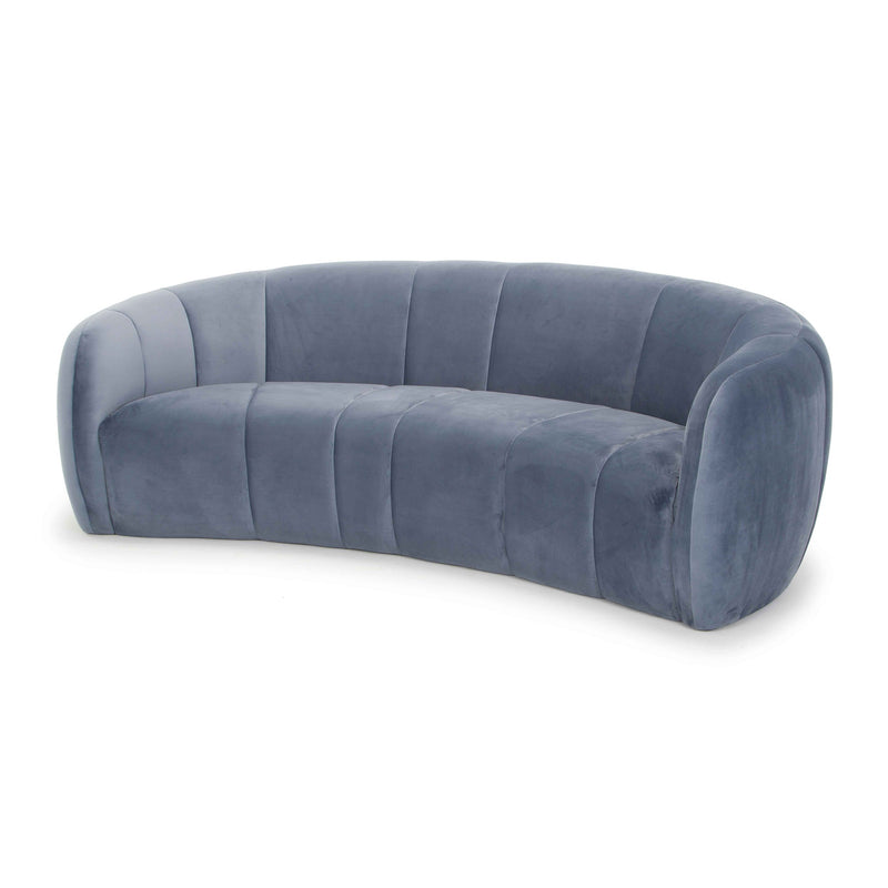 CLC6413 3 Seater Fabric Sofa - Dust Blue