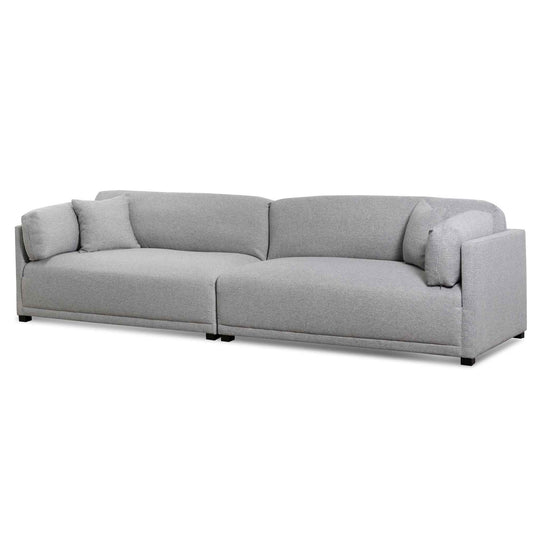 CLC6649-CA 4 Seater Fabric Sofa - Grey
