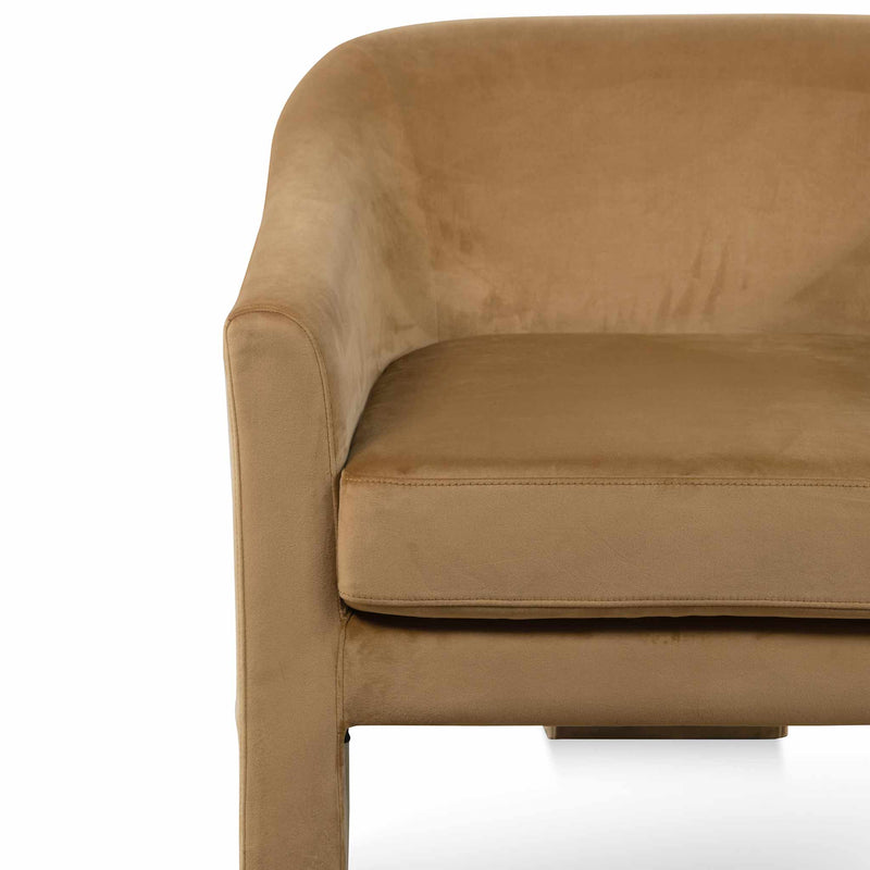 CLC6685-CA Fabric Armchair - Mustard