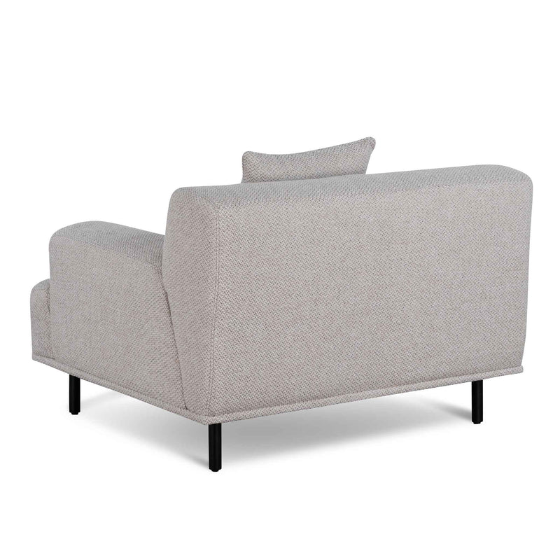 CLC6689-CA Armchair - Sterling Sand with Black Legs