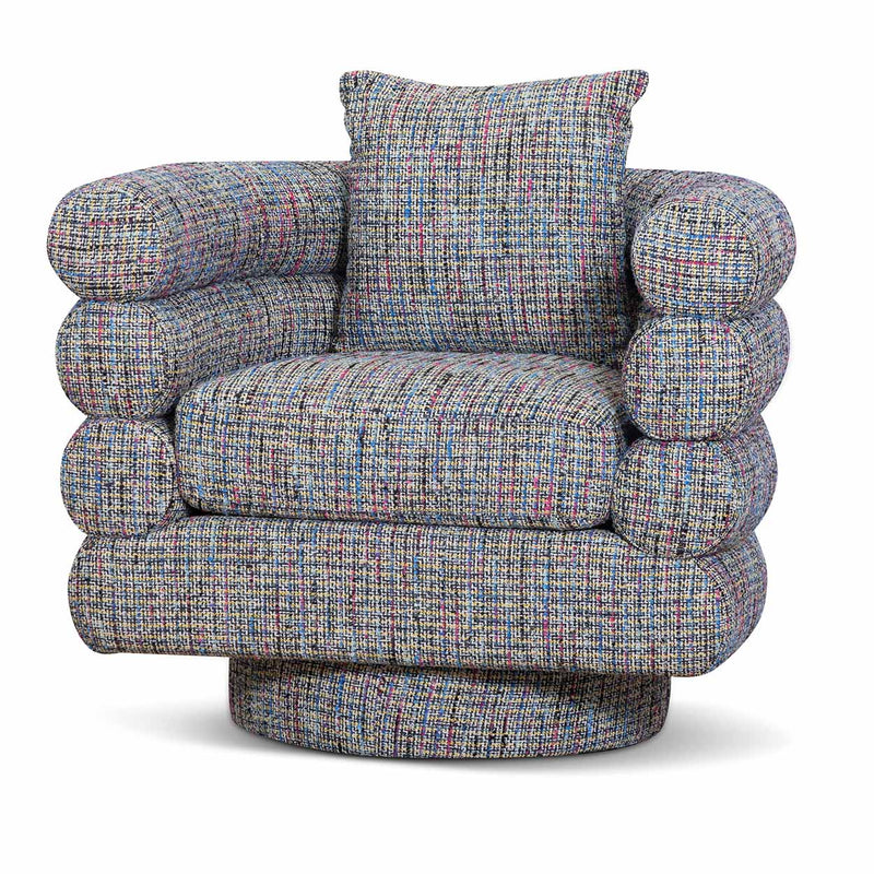 CLC6749-FS Fabric Armchair - Multicolour