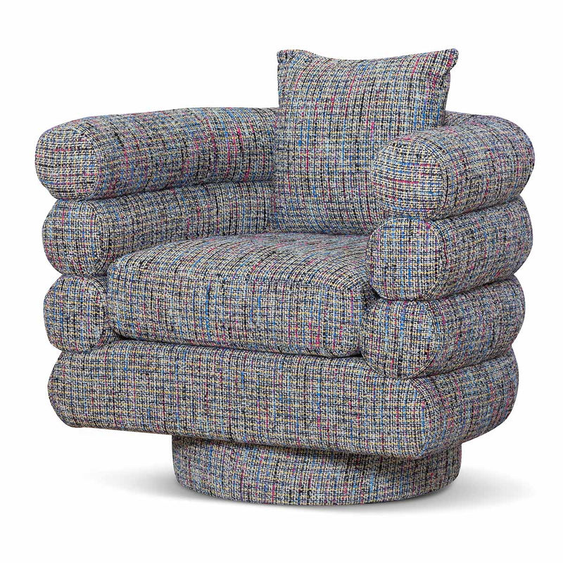 CLC6749-FS Fabric Armchair - Multicolour