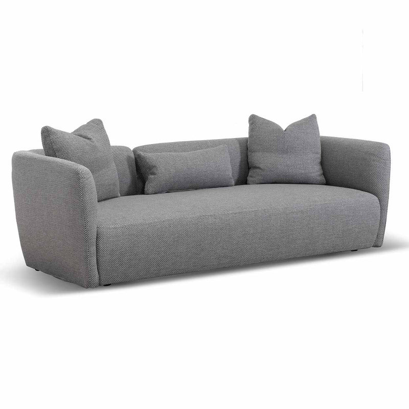 CLC6824-YY 3 Seater Fabric Sofa - Noble Grey