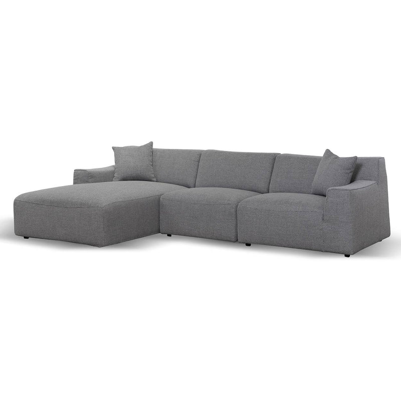 CLC6825-YY 3 Seater Left Chaise Sofa - Noble Grey