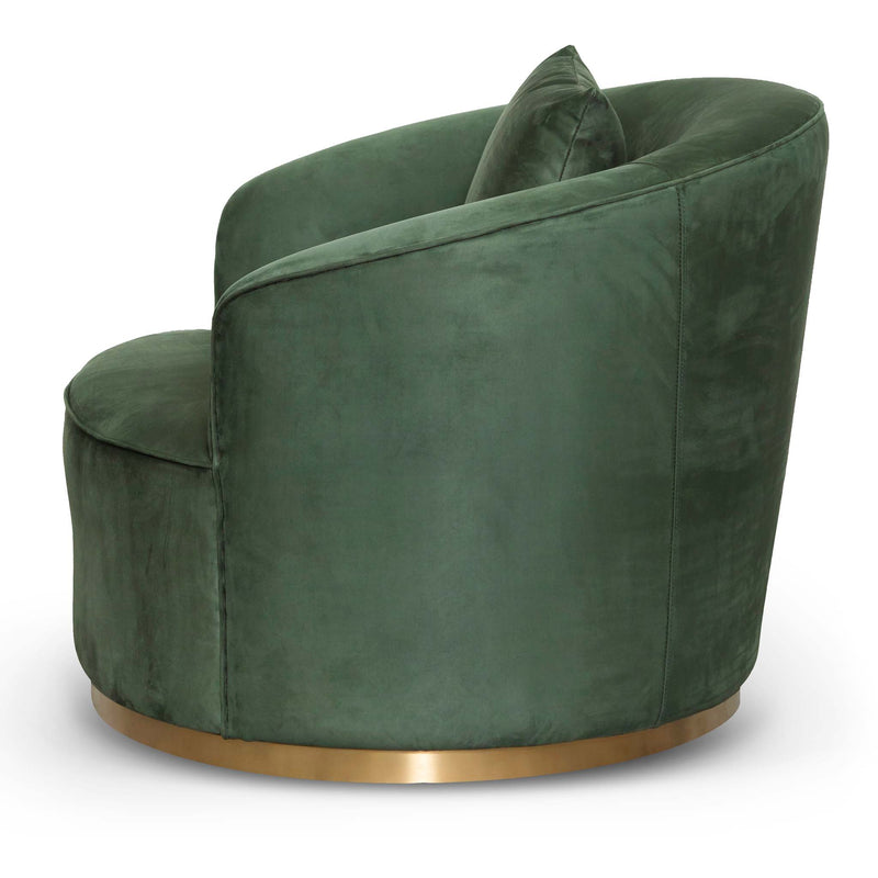 CLC8056-FS Armchair - Dark Green Velvet