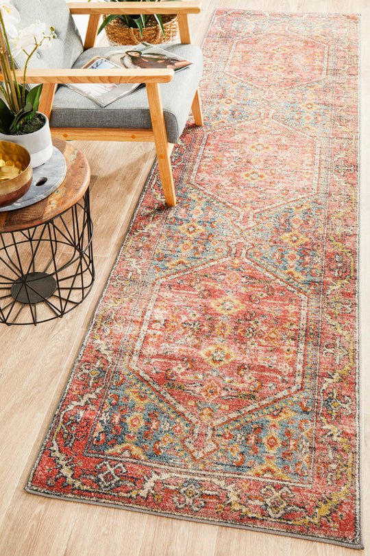 Rug Culture Legacy 856 Crimson Runner Rug