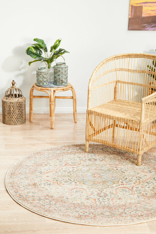 Rug Culture Legacy 861 Papyrus Round Rug