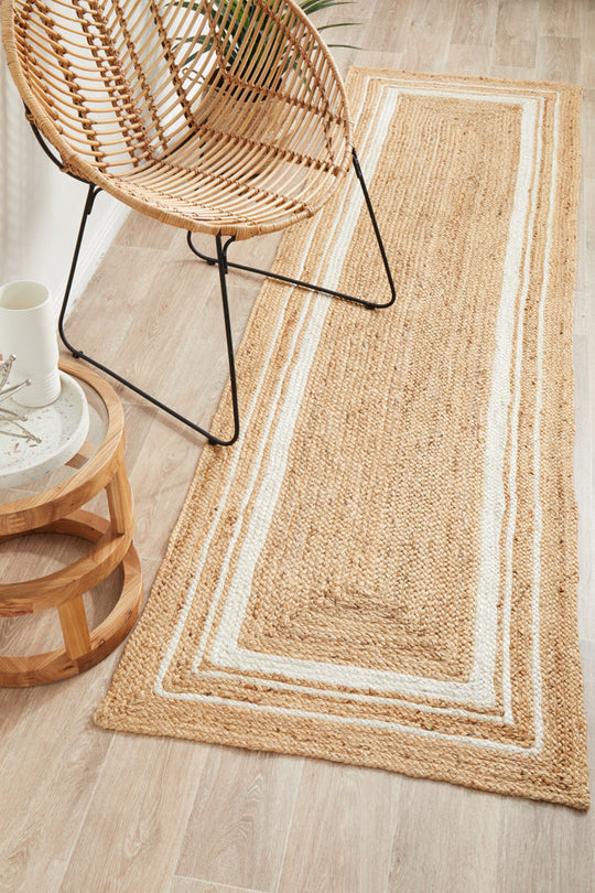Rug Culture Noosa 111 Natural Runner Rug