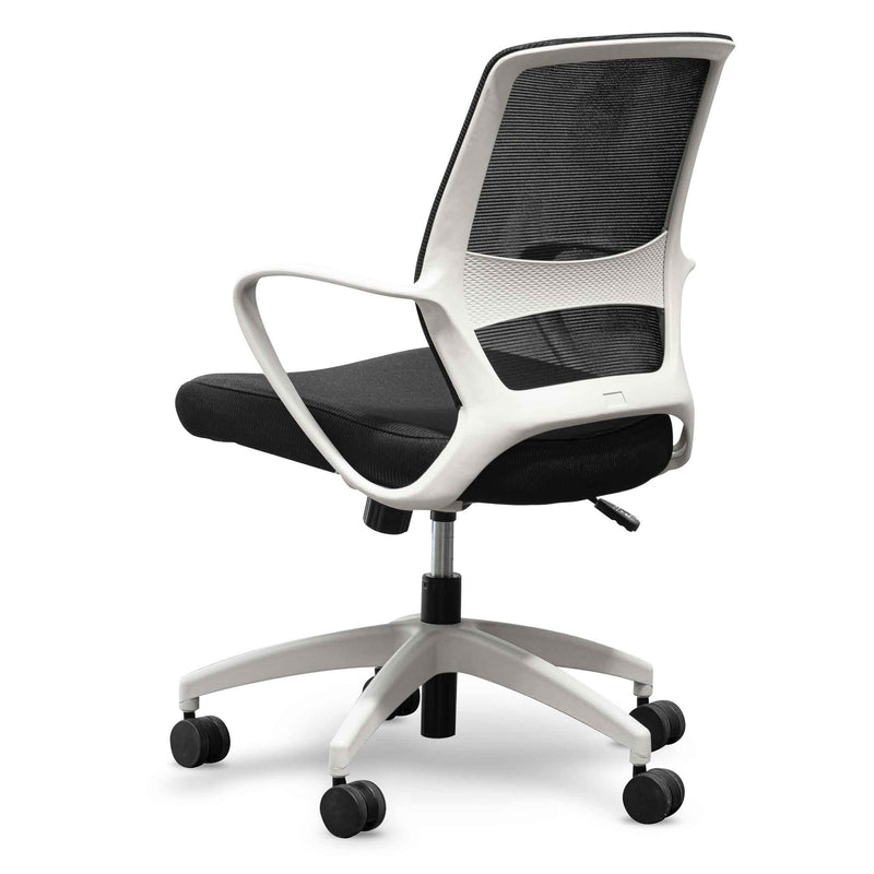 COC6551-SN Egronomic Mesh Office Chair - Black (Set of 2)