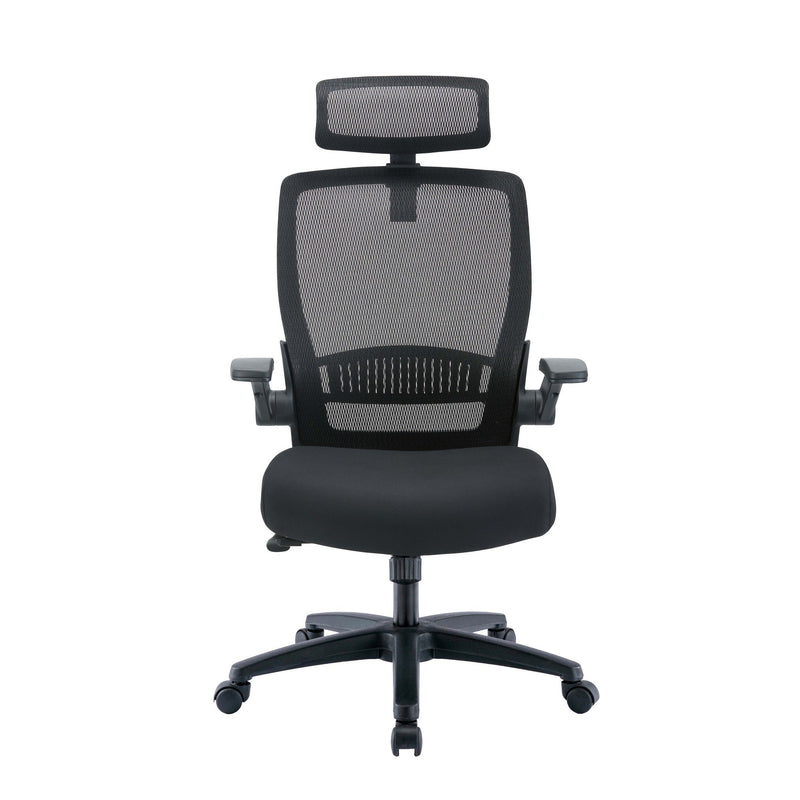 COC8252-UN Mesh Ergonomic Office Chair - Black