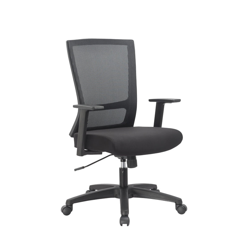 COC8253-UN Mesh Ergonomic Office Chair with Headrest - Black