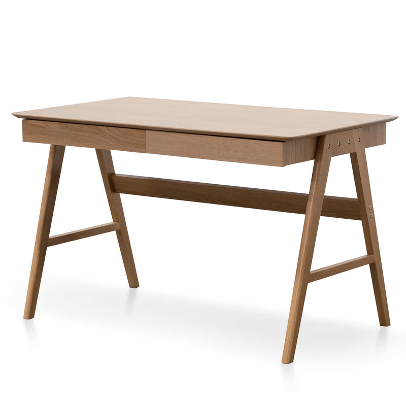 COT6617-KD 1.2m Wooden Office Desk - Natural